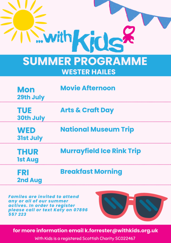 With Kids Summer Programme