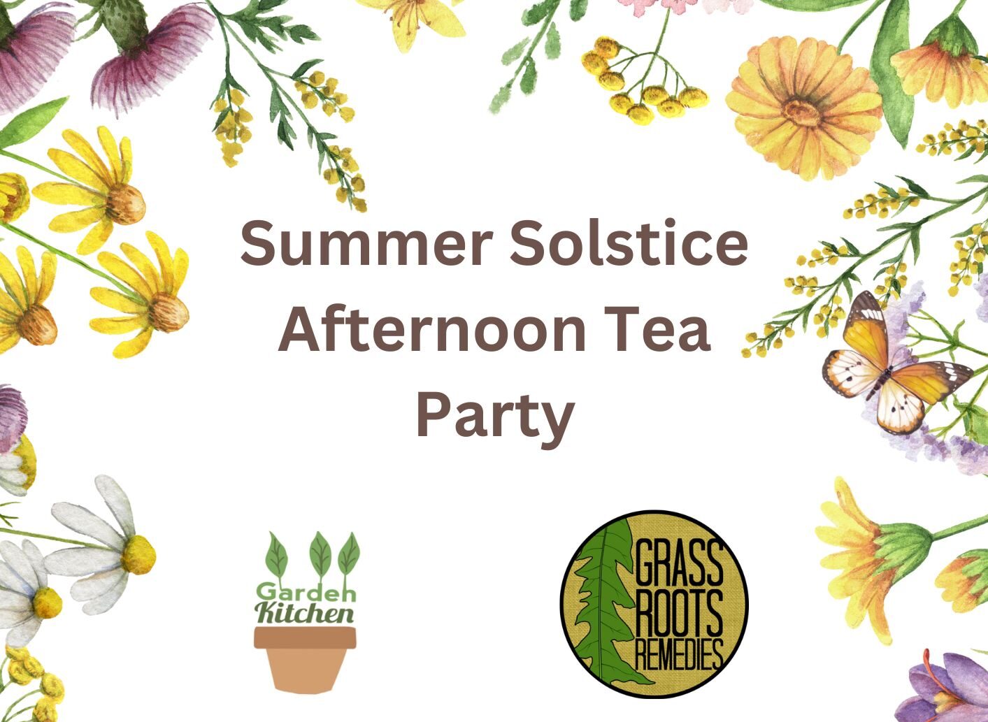 Summer Solstice afternoon tea party featured image