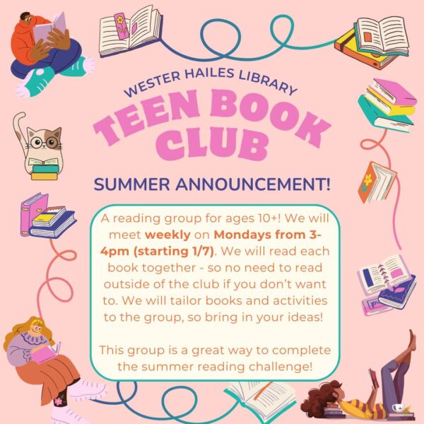 Teen Book Club Summer