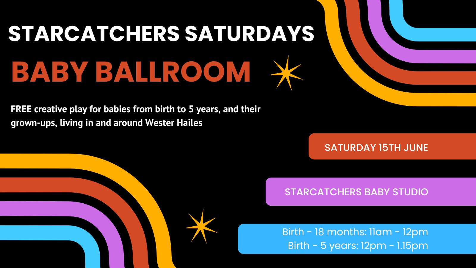starcatchers Saturdays Baby Ballroom Featured Image